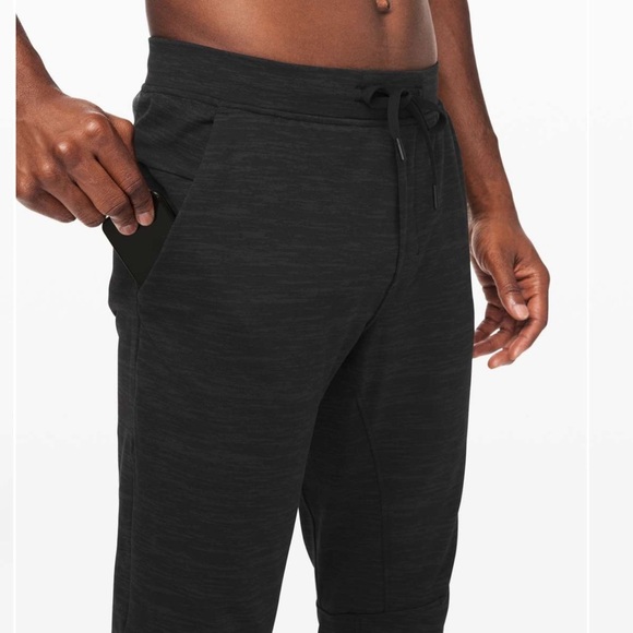 Lululemon City Sweat Jogger *Jacquard 29" in Black / Obsidian, Size Small M5792S - Picture 3 of 13